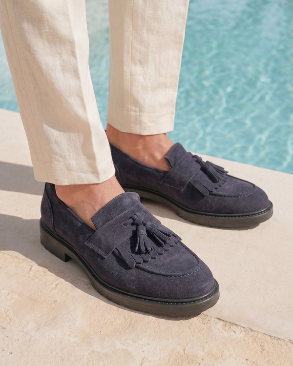 PISA - Navy Suede