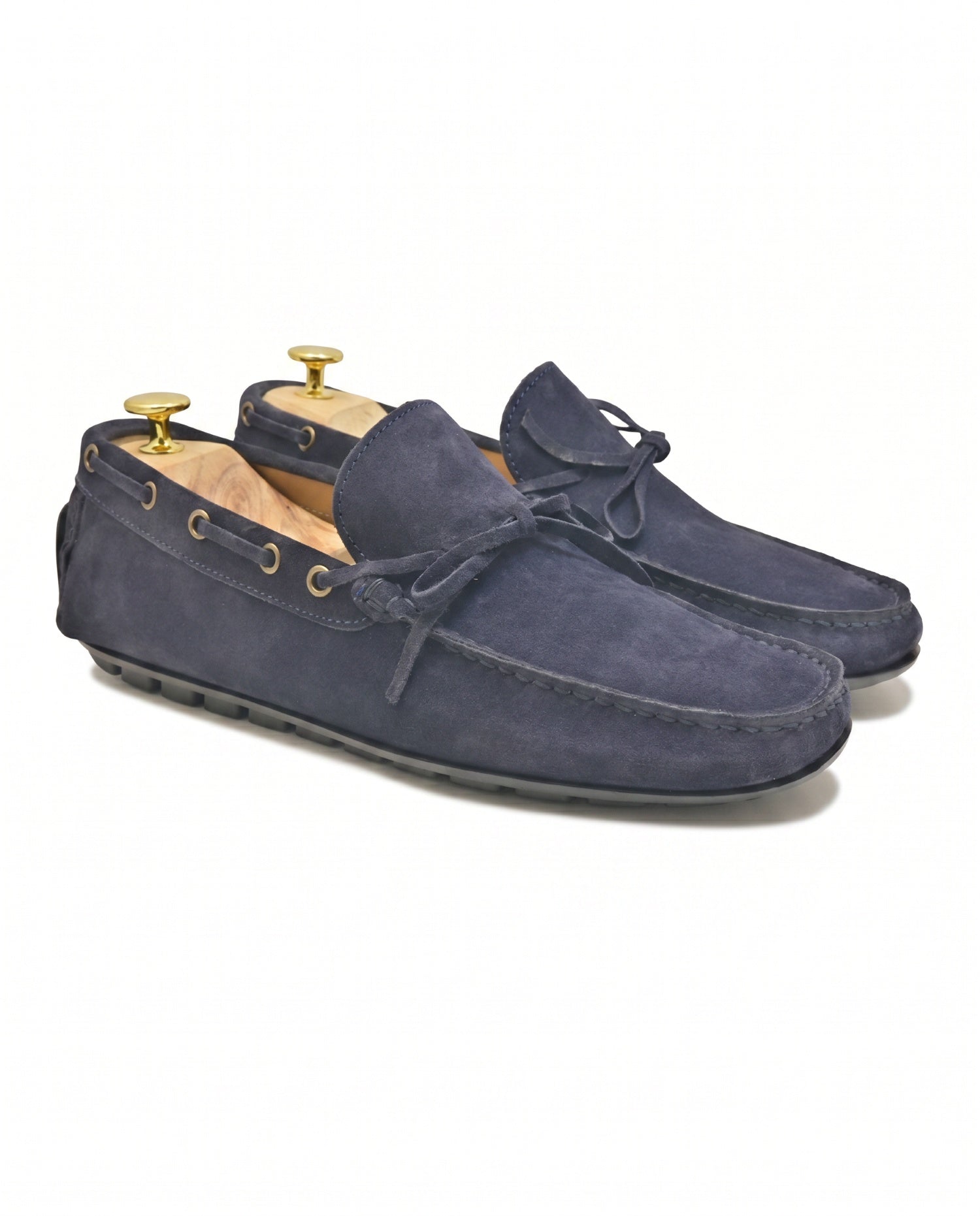 Monza - Navy Suede