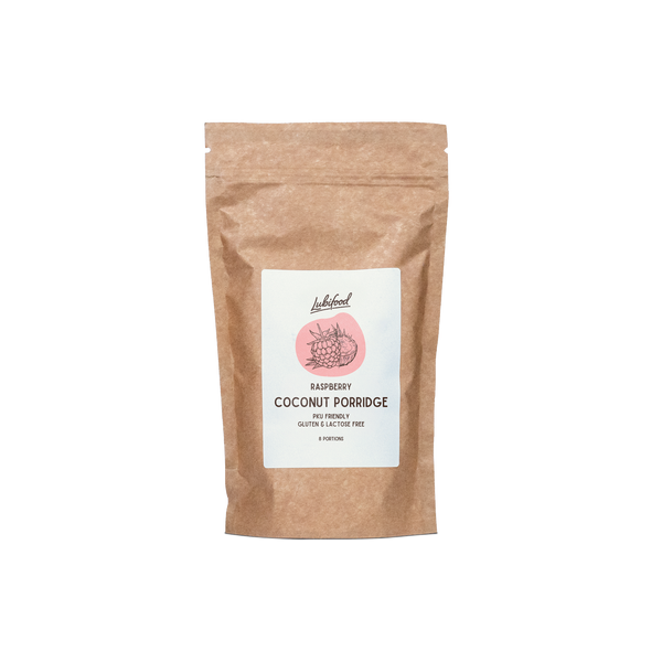 Raspberry Coconut Porridge