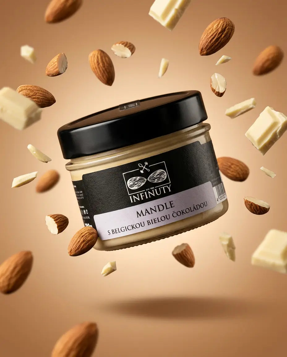 Almonds with Belgian White Chocolate