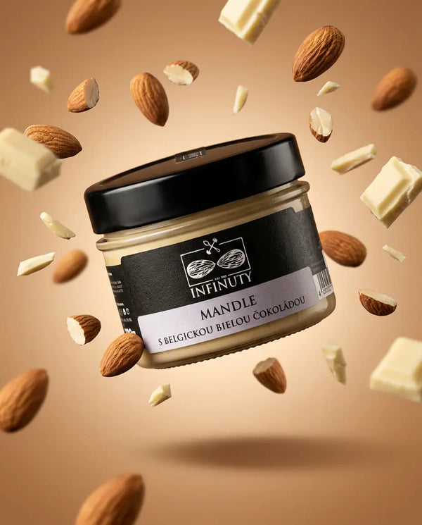 Almonds with Belgian White Chocolate