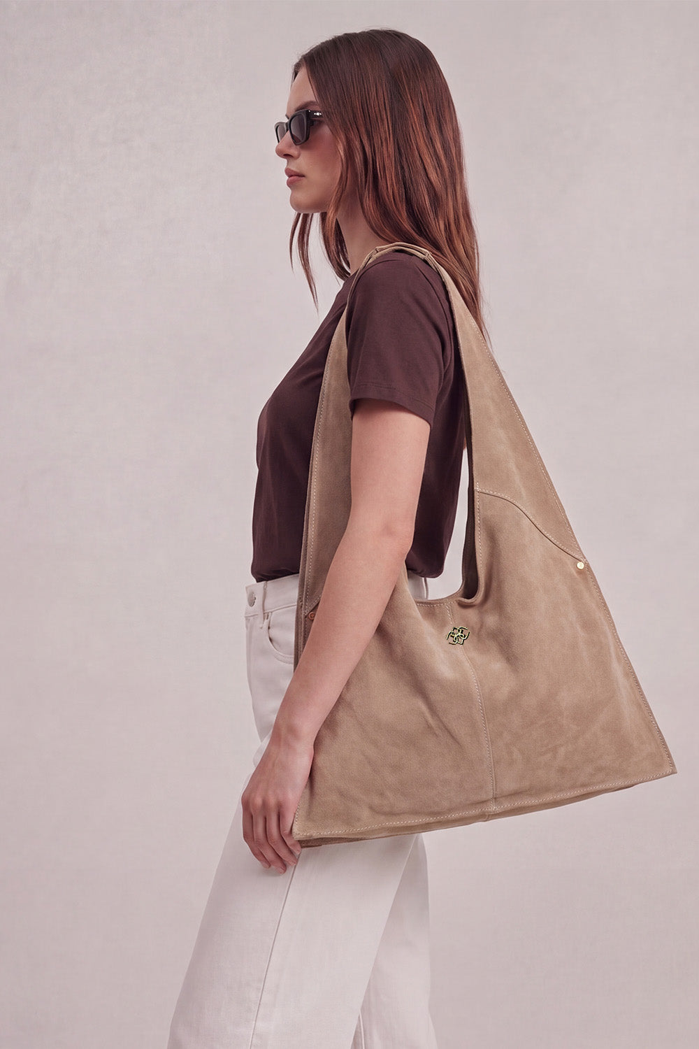 Borsa Marea Camoscio 100% vera pelle Made in Italy - Barone Firenze