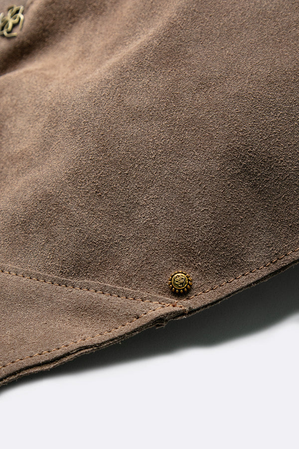 Borsa Marea Camoscio 100% vera pelle Made in Italy - Barone Firenze