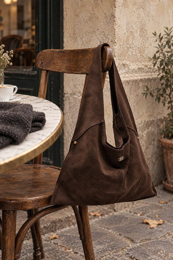 Borsa Marea Camoscio 100% vera pelle Made in Italy - Barone Firenze