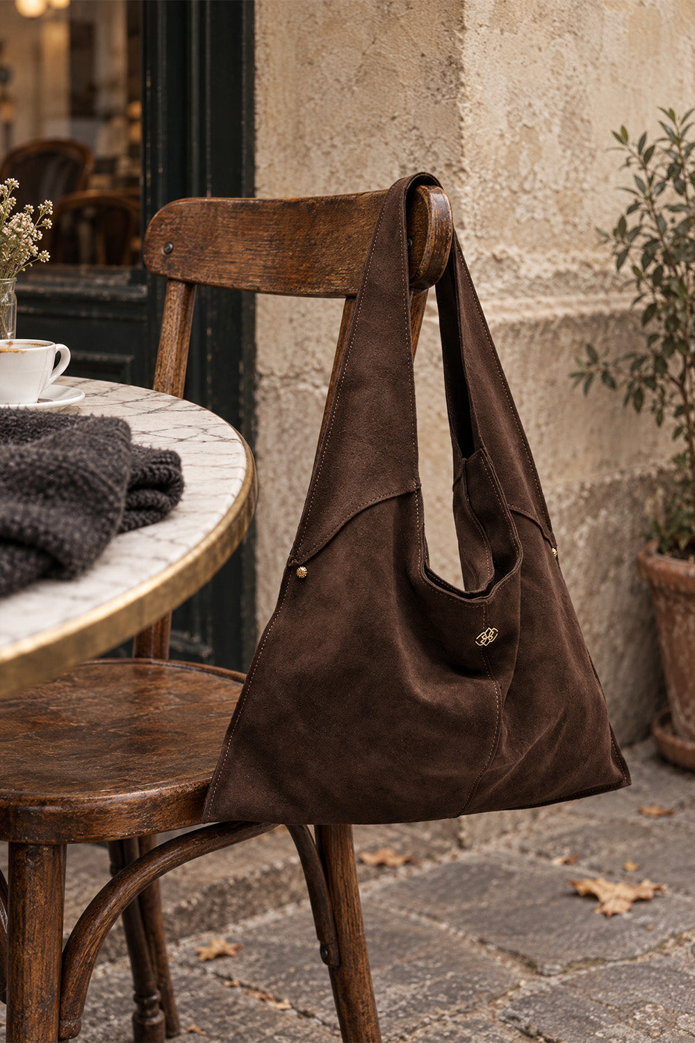 Borsa Marea Camoscio 100% vera pelle Made in Italy - Barone Firenze