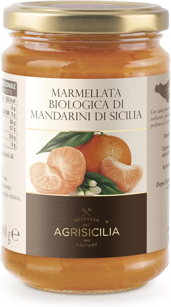 Organic Mandarin Jam from Sicily