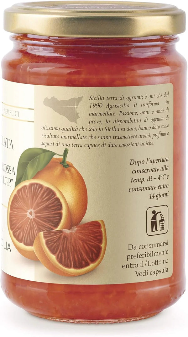 Marmellata di Arancia Rossa di Sicilia I.G.P.