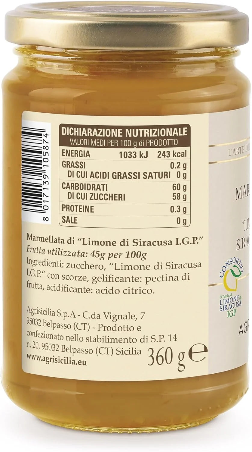 Marmelade de Citron I.G.P. de Syracuse