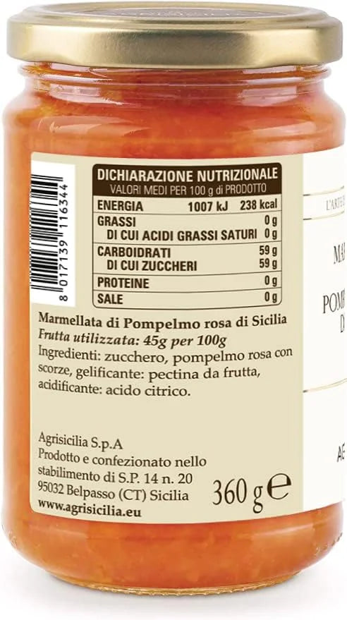 Siciliaanse Roze Grapefruit Jam
