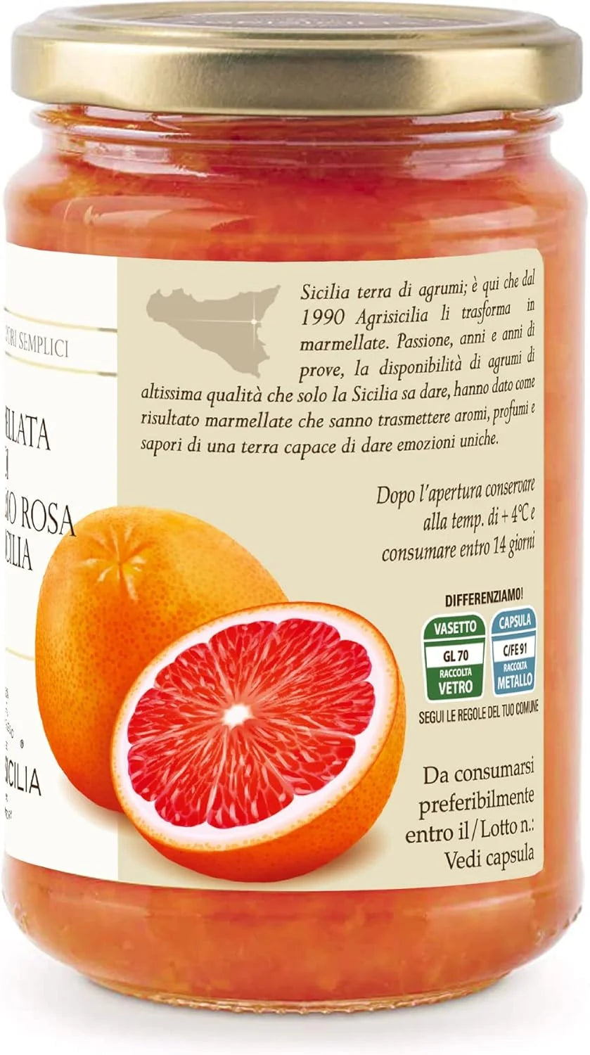 Siciliaanse Roze Grapefruit Jam