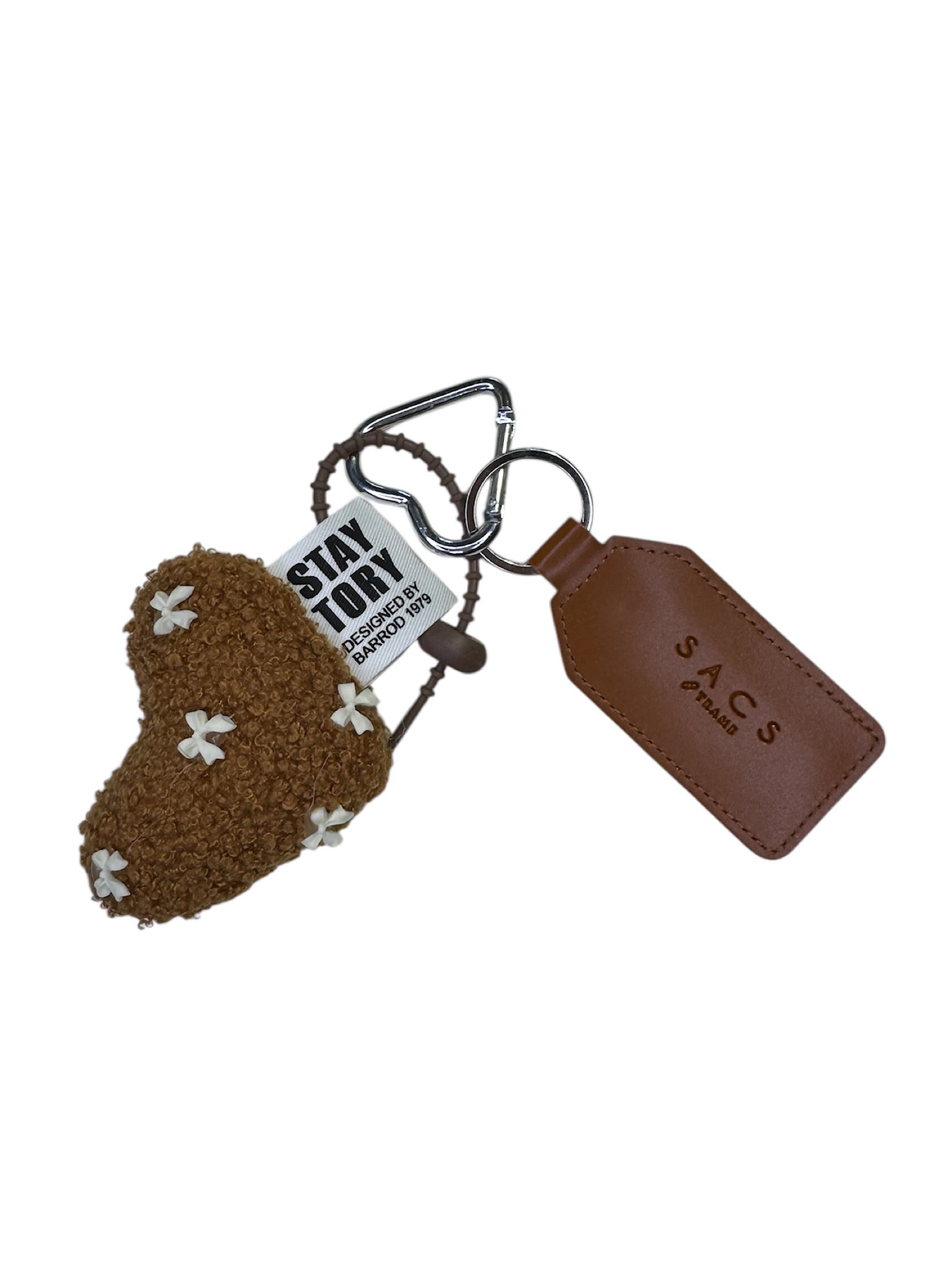 Brown Heart Charm