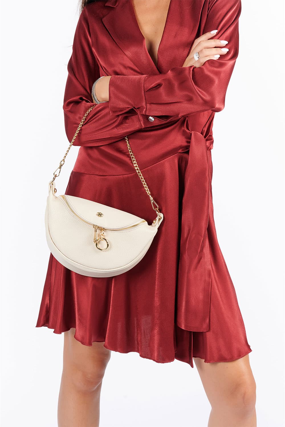 Marsupio Bea borsa donna 100% vera pelle Made in Italy - Barone Firenze