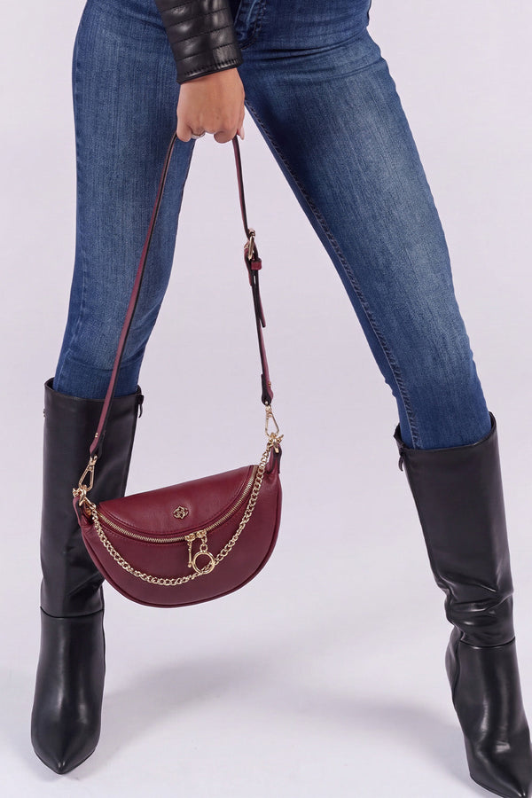 Sac à taille rouge Bea Fiorentino