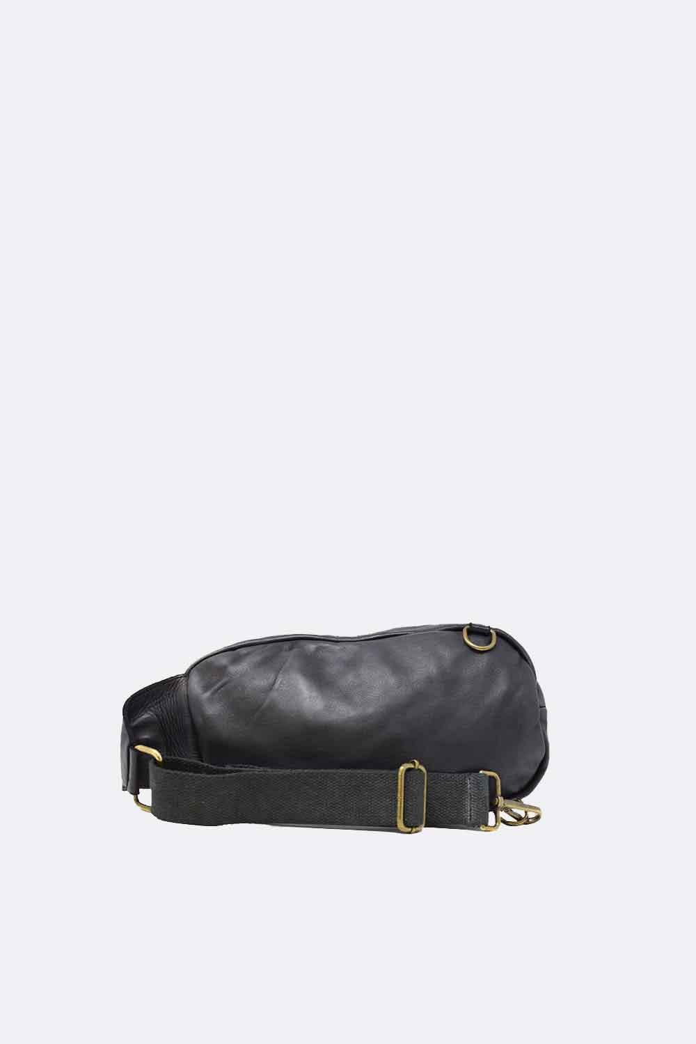 Marsupio Certaldo uomo 100% vera pelle Made in Italy - Barone Firenze