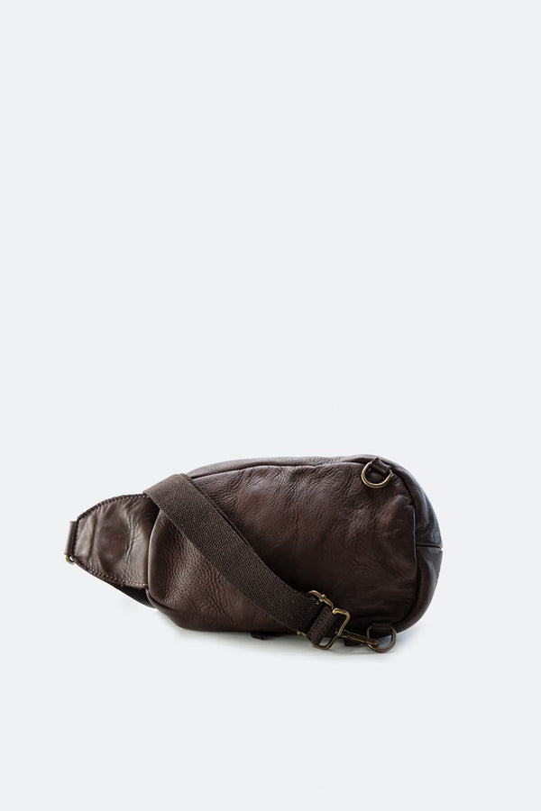 Marsupio Certaldo uomo 100% vera pelle Made in Italy - Barone Firenze