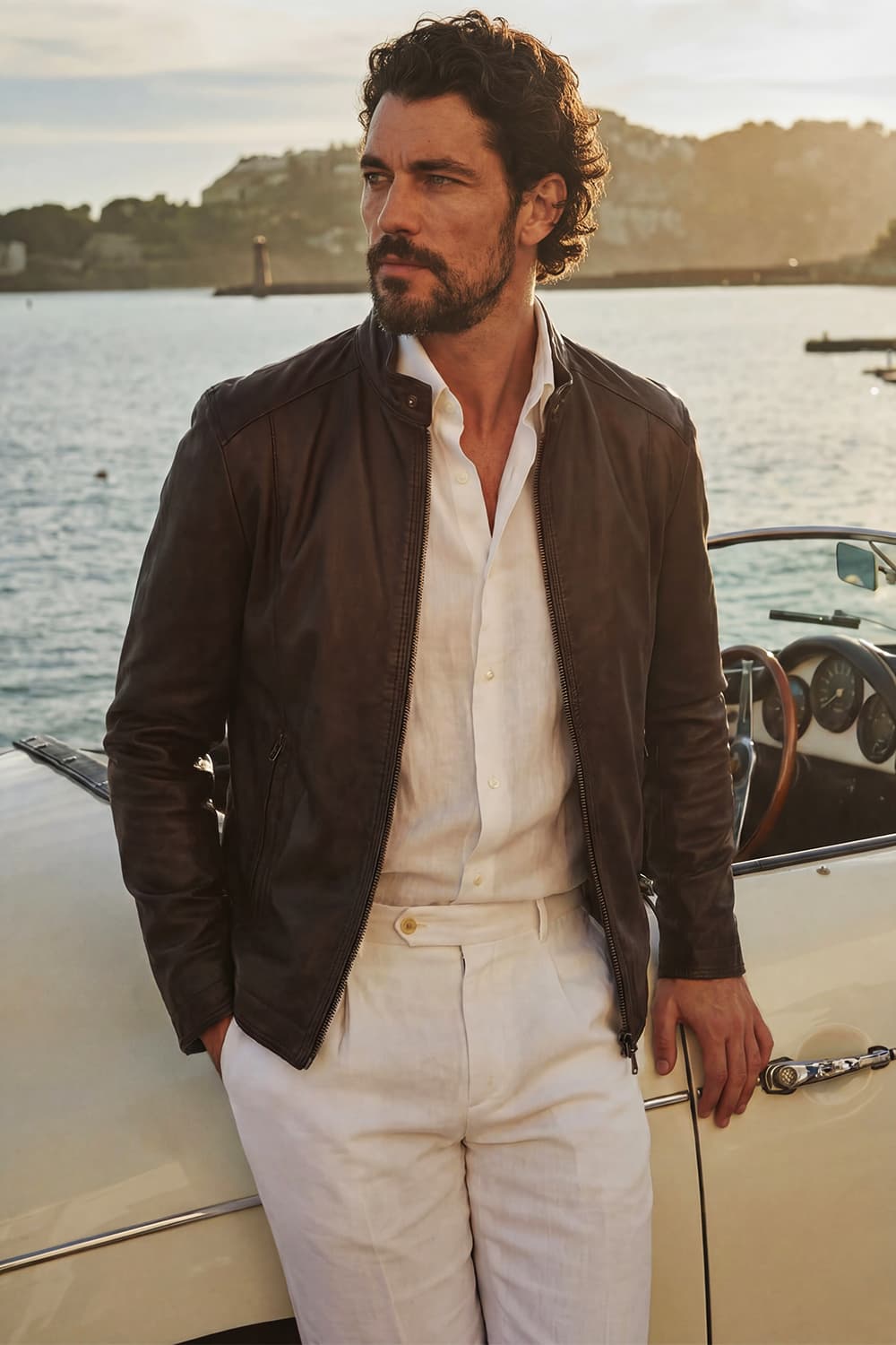 Giacca Massi uomo 100% vera pelle Made in Italy - Barone Firenze