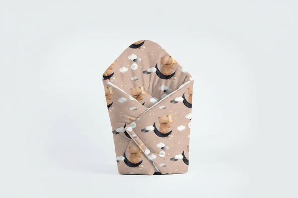 Pillow Blanket 2in1 - Bear on the Moon