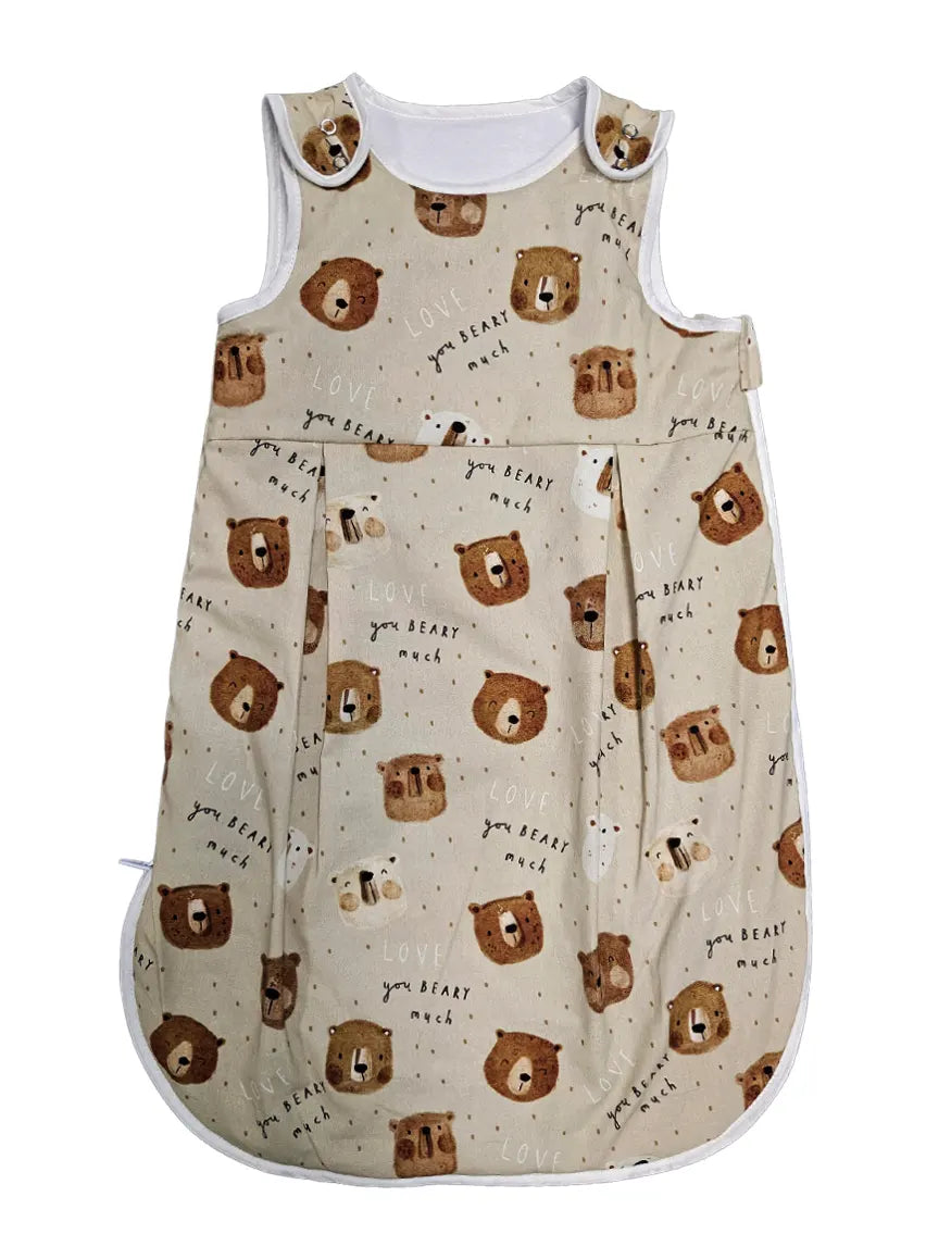 Classic Sleeping Bag with Filling - Love you beary much