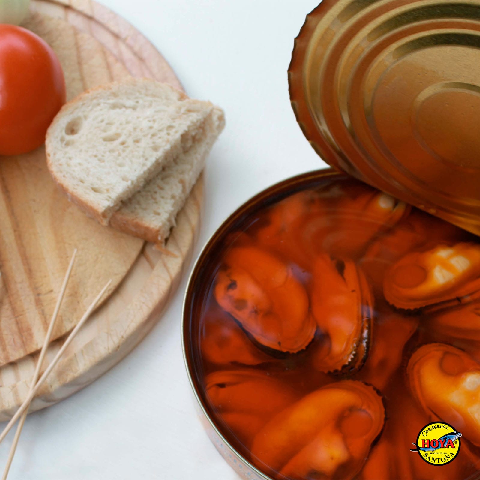 Mejillones en escabeche GRANDES 20/30 piezas HOYA 490g