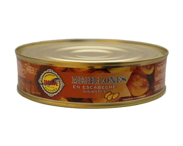 Mejillones en escabeche GRANDES 20/30 piezas HOYA 490g