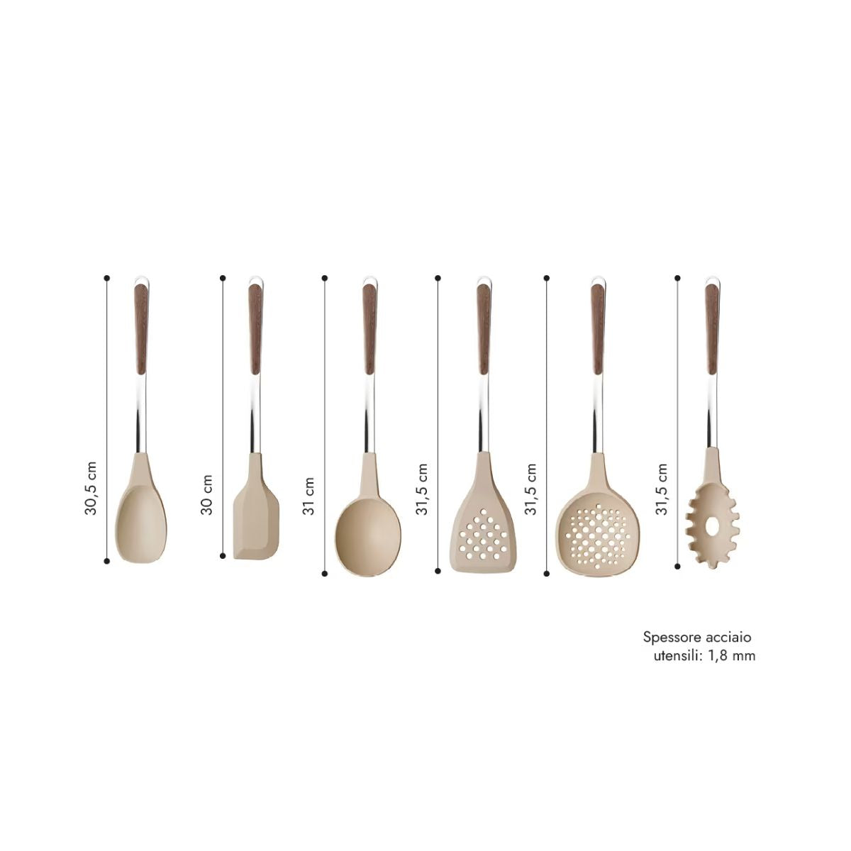 Servitore di Spaghetti - Acacia BD15005