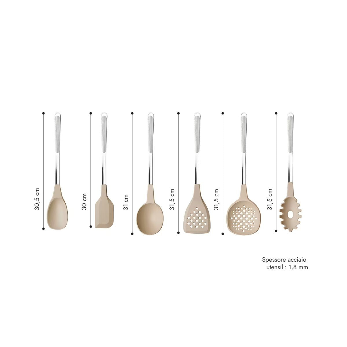 Spoon - Bleached Pine BD15002