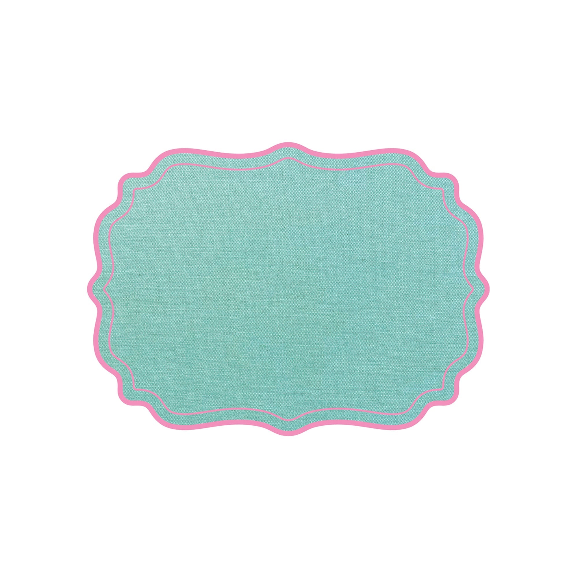 Miami Scalloped Frame Placemat