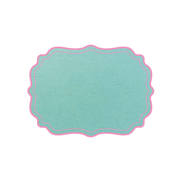 Miami Scalloped Frame Placemat