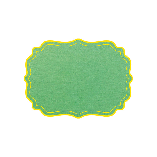 Miami Scalloped Frame Placemat