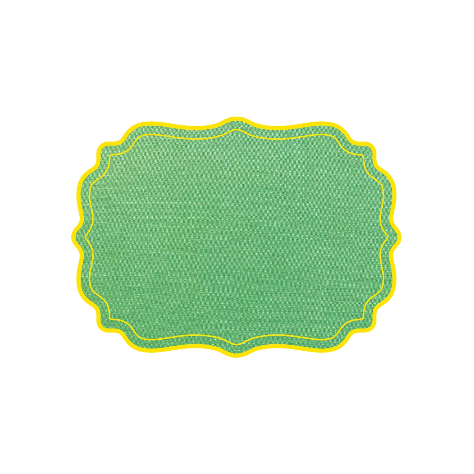 Miami Scalloped Frame Placemat
