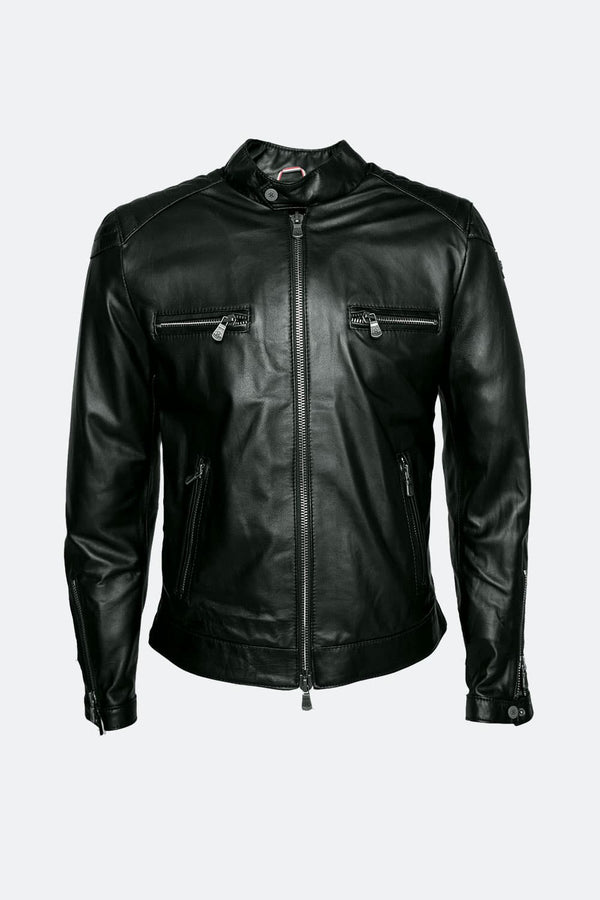 Michele Giacca di Pelle con Impunture 100% vera pelle Made in Italy - Barone Firenze