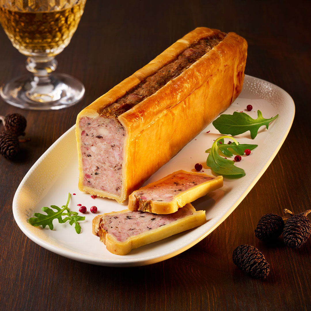 Mini Forest Pâté en Croûte with Yellow Wine
