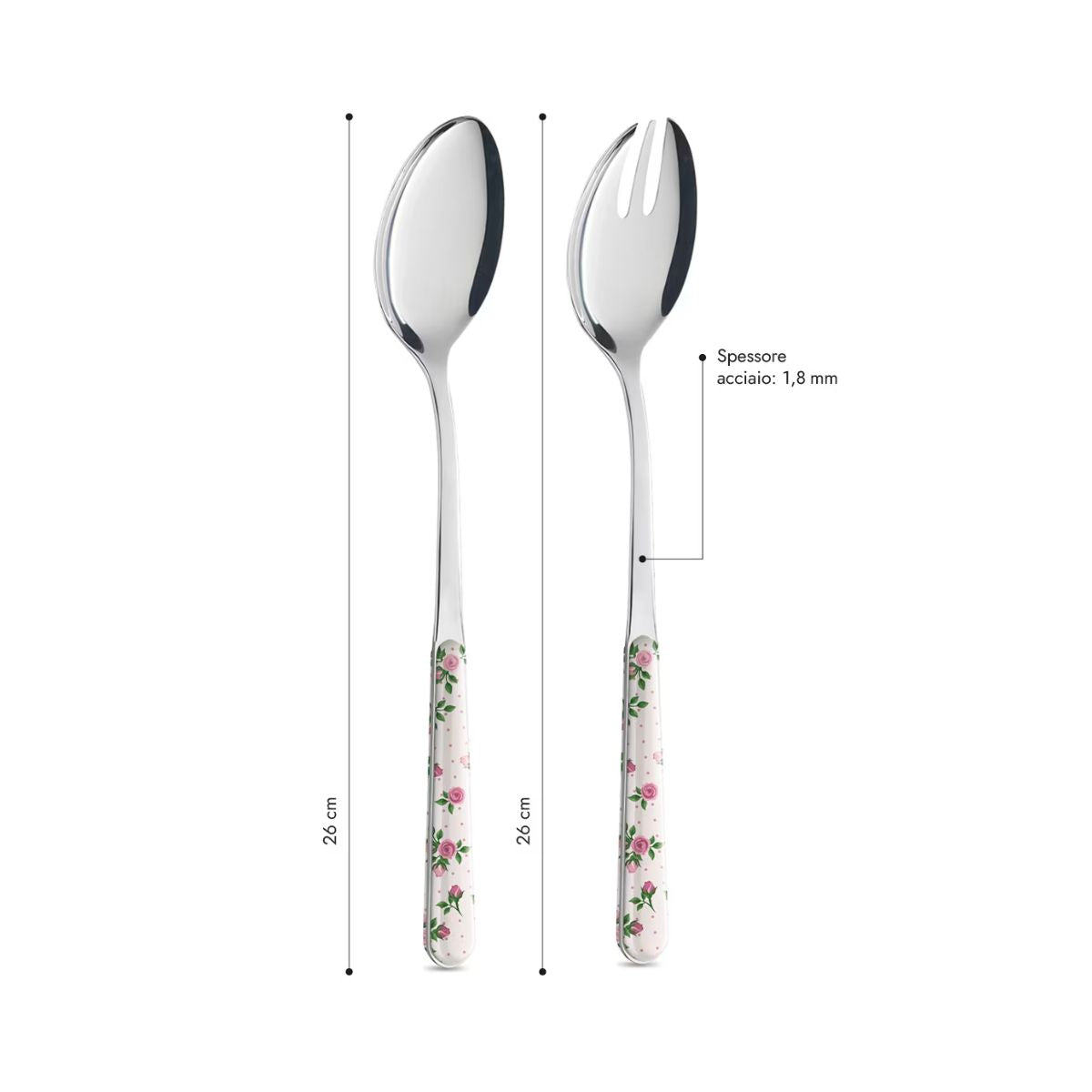 Salad Pair - Roses BD14015