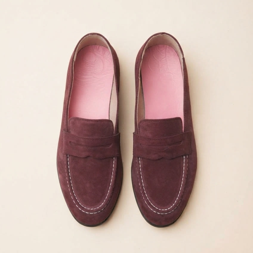 Mocasín Burdeos Suave