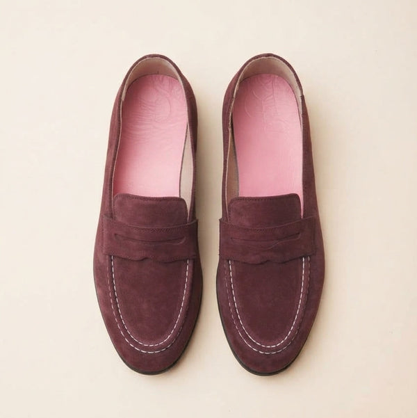 Mocasín Burdeos Suave