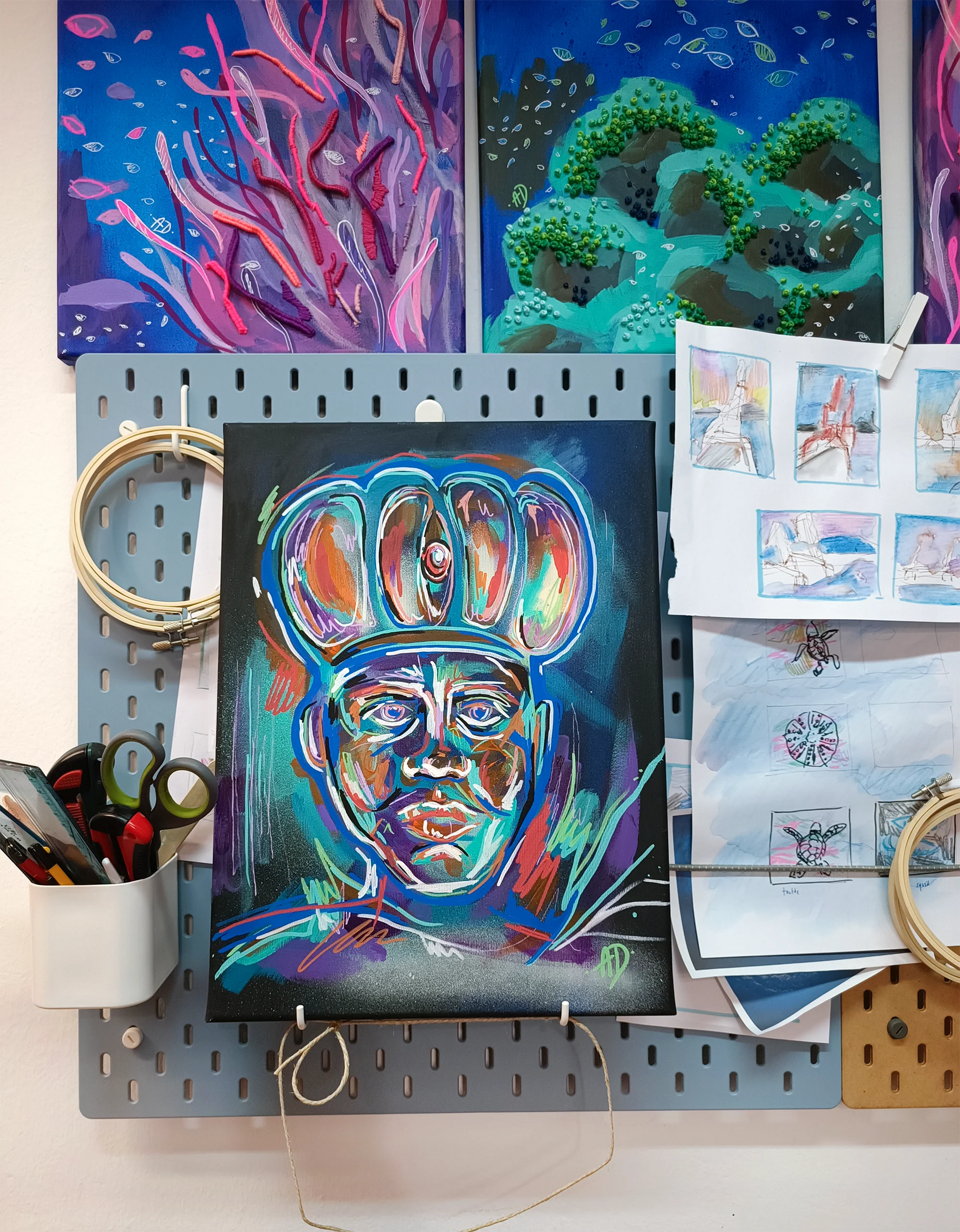 'Morčić' original painting