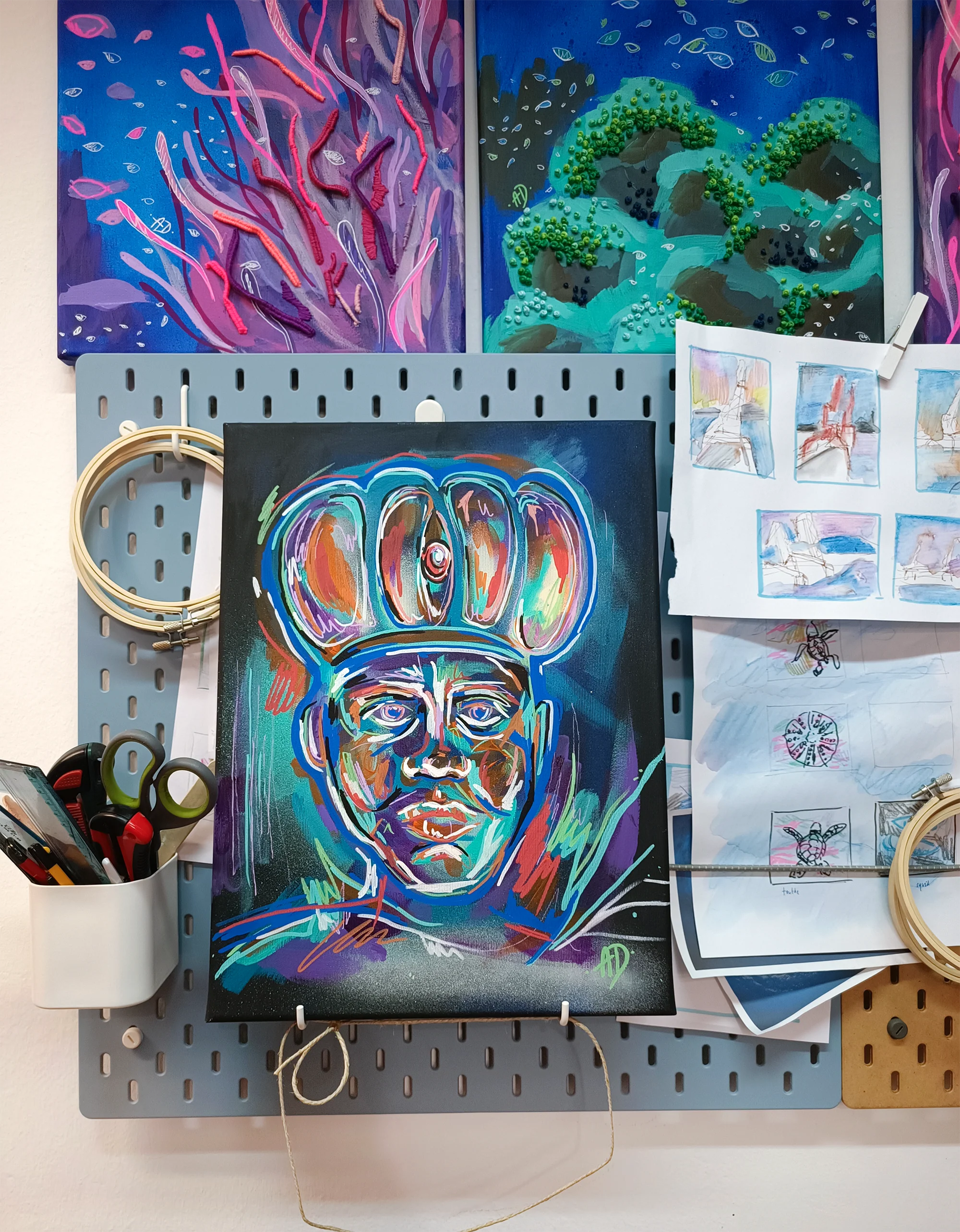 'Morčić' original painting