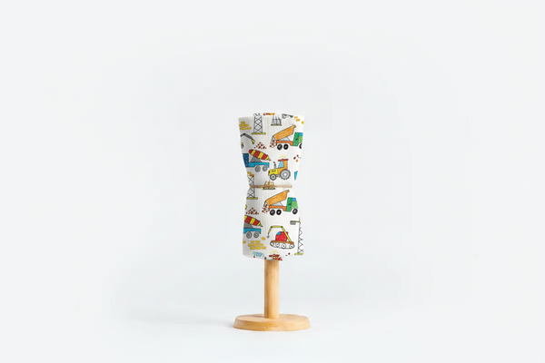 Children's Premium Muslin Tetra Diaper 65x65cm - Colorful Machines