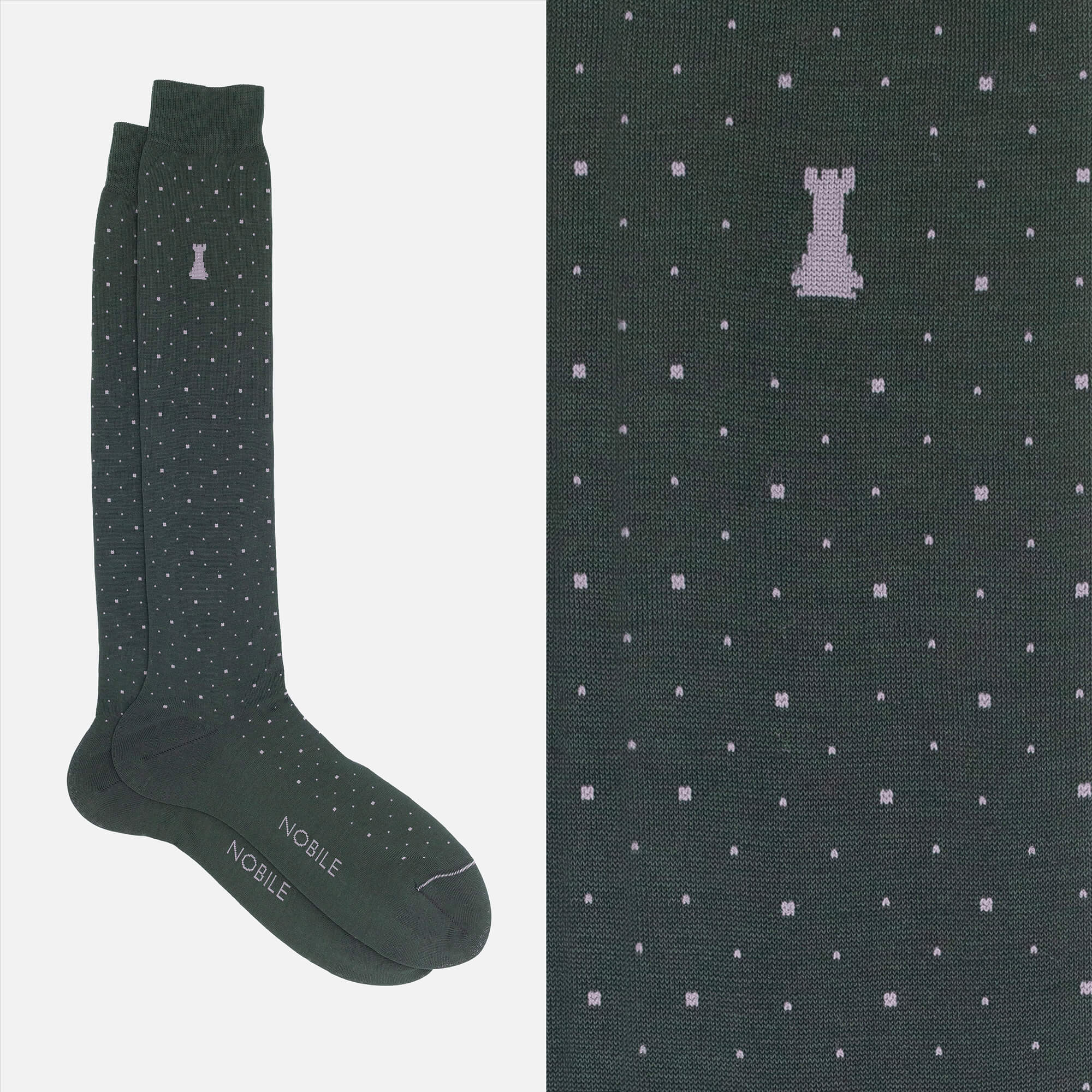 Luigi XIV - Long polka dot socks