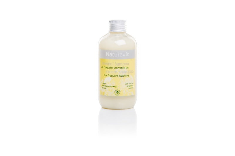 Creamy shampoo for frequent washing and sensitive scalp