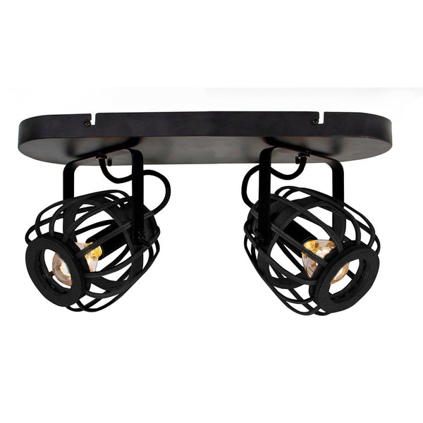 Met zijn landelijke charme geeft deze zwarte plafondlamp een warme sfeer aan elke ruimte. Perfect voor boven de eettafel.