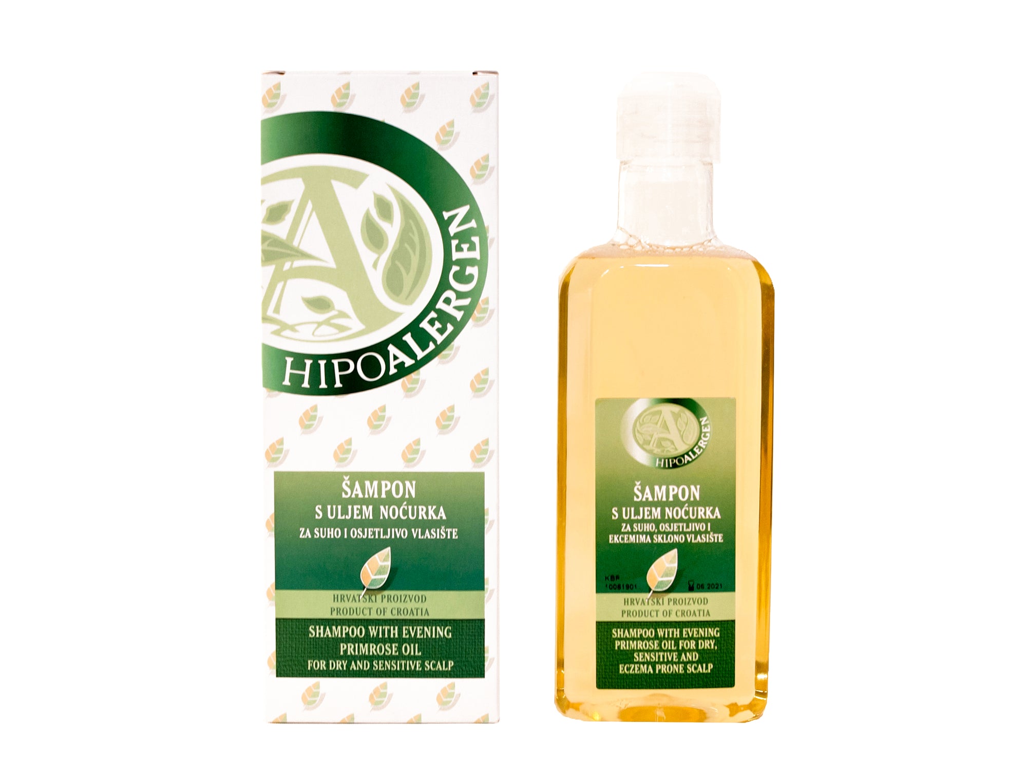 Evening Primrose Oil Shampoo for Dry and Sensitive Scalp 260 ml