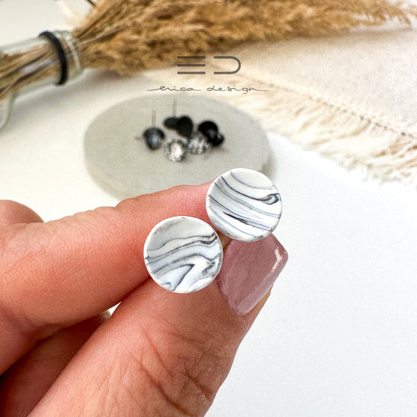 noName | stud earrings set black