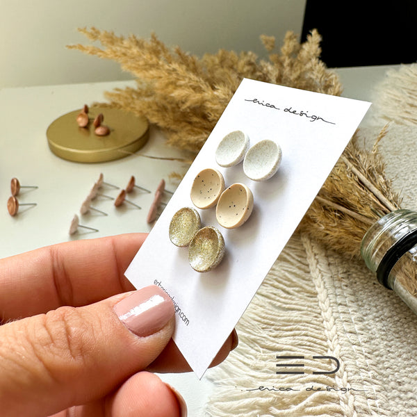 noName | champagne earring set