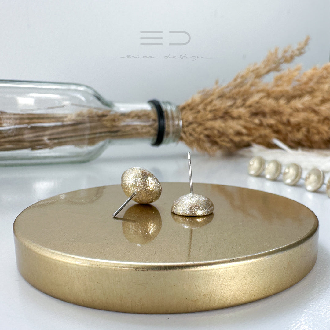 noName | stud earrings set champagne