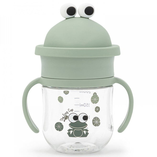 Noui Noui 360° Lonček za učenje pitja Frog Cup® 250ml, Mint - PUFFI