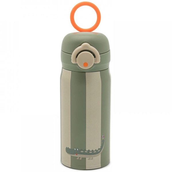 Noui Noui Termo steklenička iz nerjavečega jekla 350ml, Crocodile - PUFFI