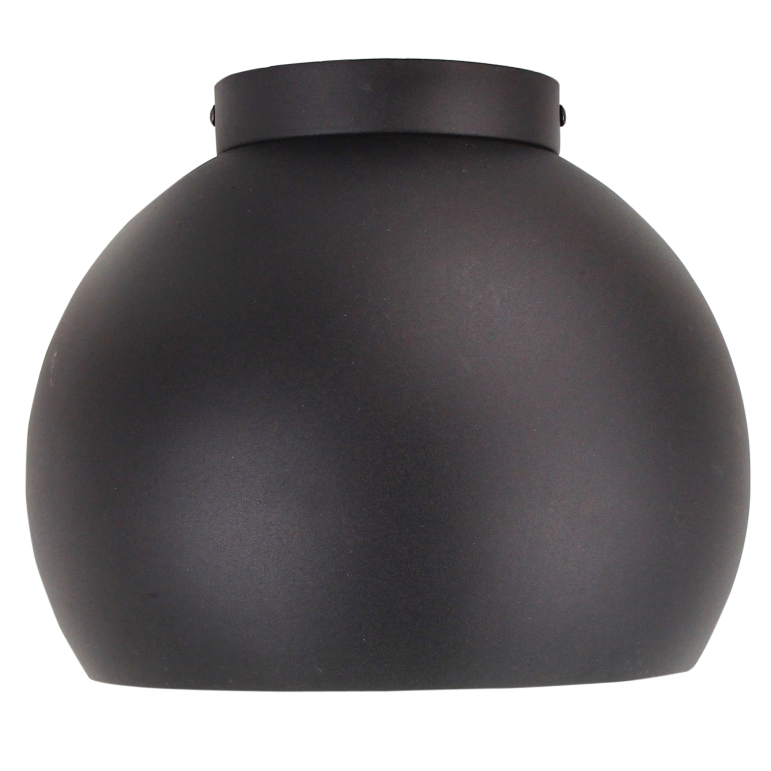 Deze zwarte plafondlamp uit de Occhio-serie is een moderne eyecatcher. Perfect voor stijlvolle en elegante ruimtes.
