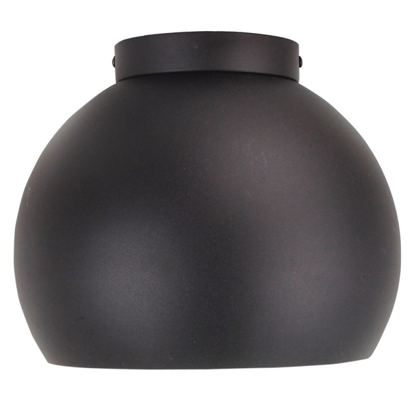 Deze zwarte plafondlamp uit de Occhio-serie is een moderne eyecatcher. Perfect voor stijlvolle en elegante ruimtes.