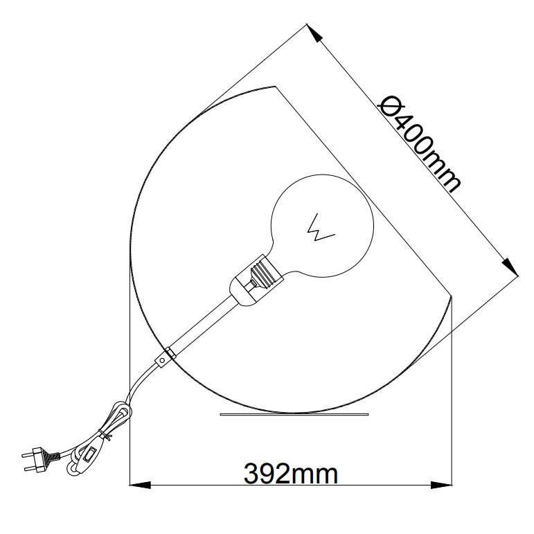 De moderne crèmekleurige vloerlamp Occhio straalt een warme ambiance uit. Perfect voor een stijlvol interieur.